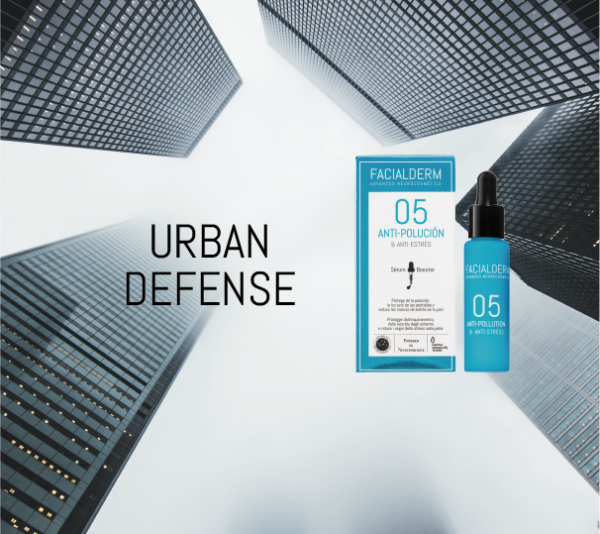 Urban Defense anti-pollution & blue light serum booster, your best ally to take care of your skin in the city